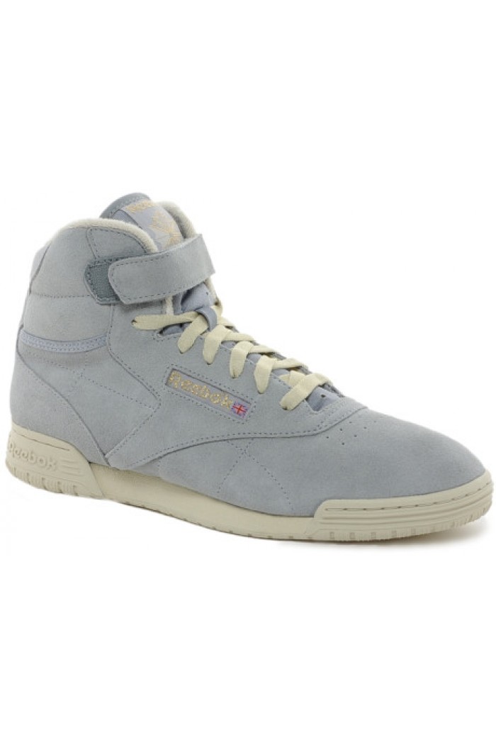 Reebok Exofit Clean Hi - Рийбок мъжки кецове в сиво.